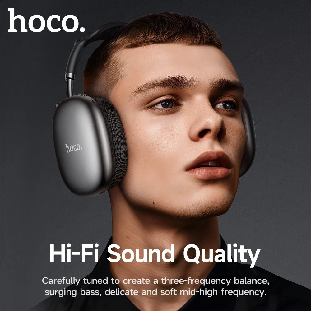 Auricular Hoco W55 Bluetooth - Gray