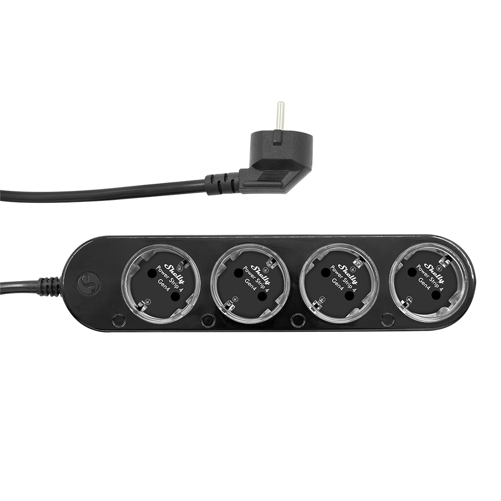 Smarthome Shelly Power Strip 4 Gen4 FG3800238070571 - Black