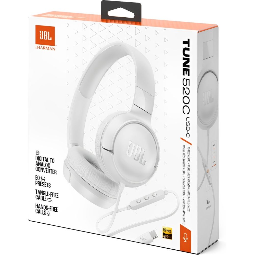 Auricular JBL Tune 520C USB-C