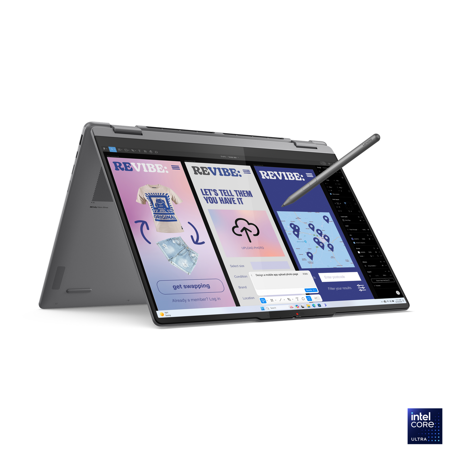 Notebook Lenovo Yoga 7 83JT0000US Intel Core Ultra 5 16/512GB 16" W11 Touch