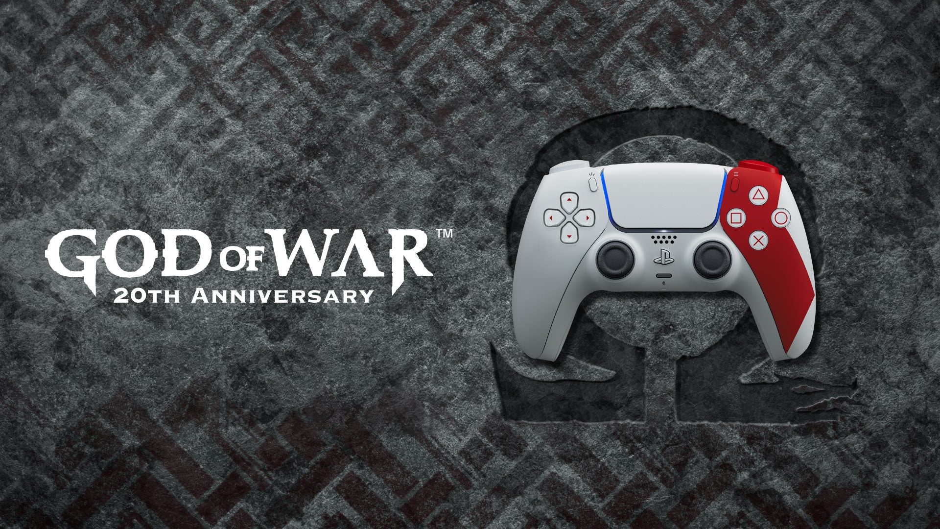 DualSense God of War 20th