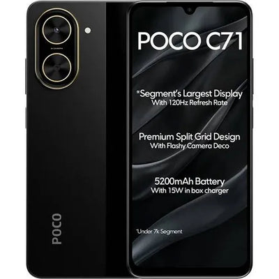 Celular Xiaomi Poco C71 64GB 4ram Global - Black
