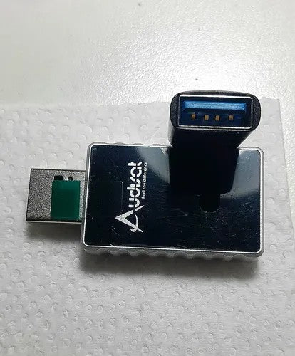 Adaptador CarPlay Audisat CA505 USB/Bluetooth Negro
