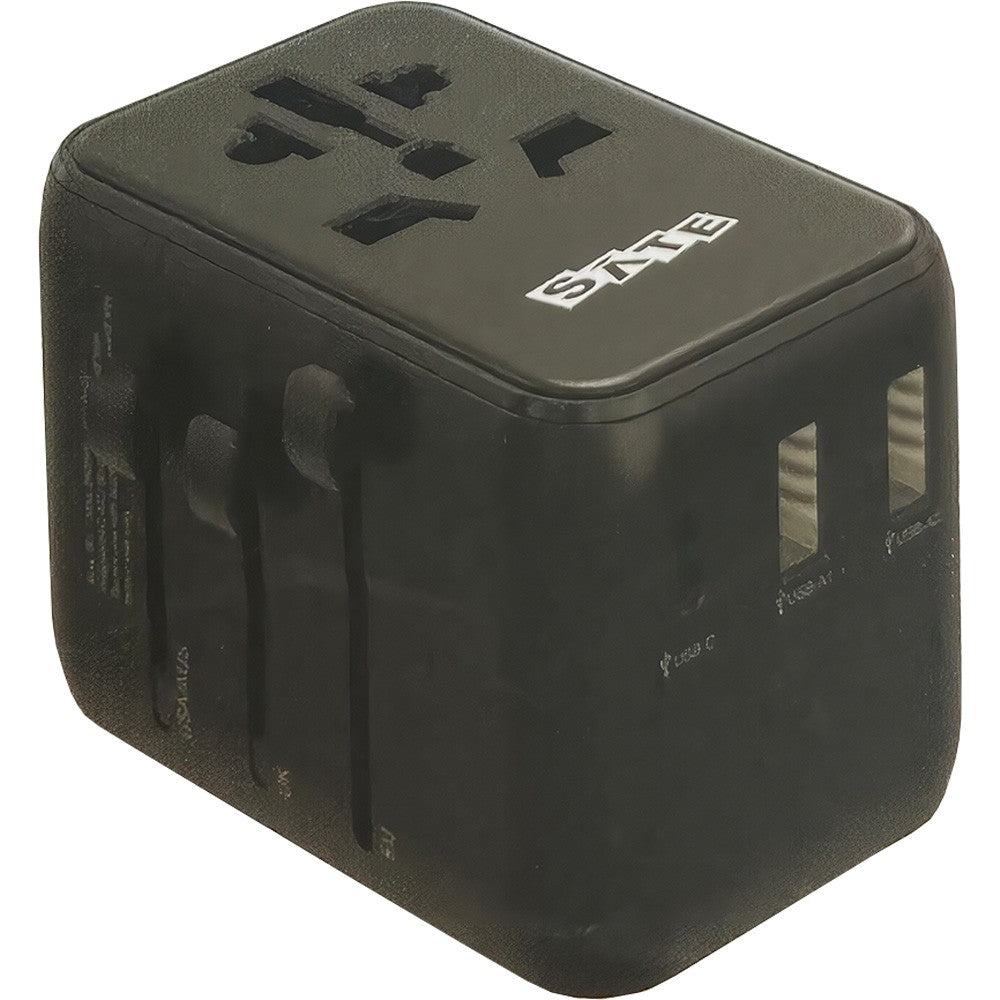 Adaptador de Enchufe Universal Satellite AD-0003 Negro