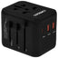 Adaptador de Enchufe Universal Satellite AD-0003 Negro