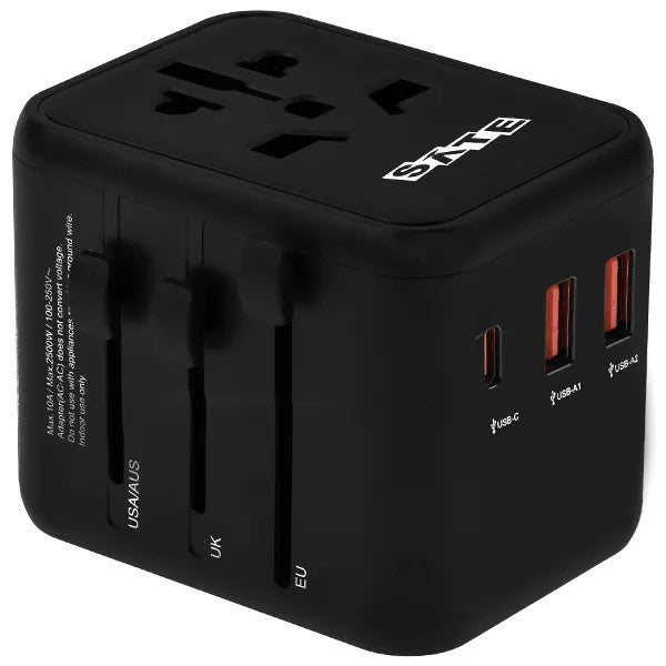 Adaptador de Enchufe Universal Satellite AD-0003 Negro