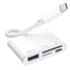 Adaptador Lector de Tarjetas Trove RXY-041 4 en 1 USB-C a TF/SD/USB Único
