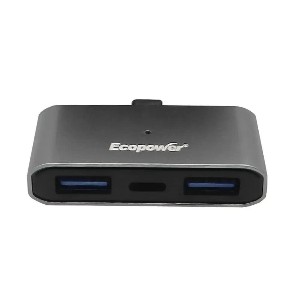 Adaptador OTG Ecopower EP-R004 USB-C a 2 USB + USB-C Único