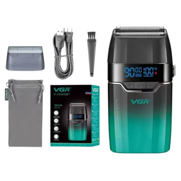 Afeitadora VGR V-326 Shaver Recargable Verde