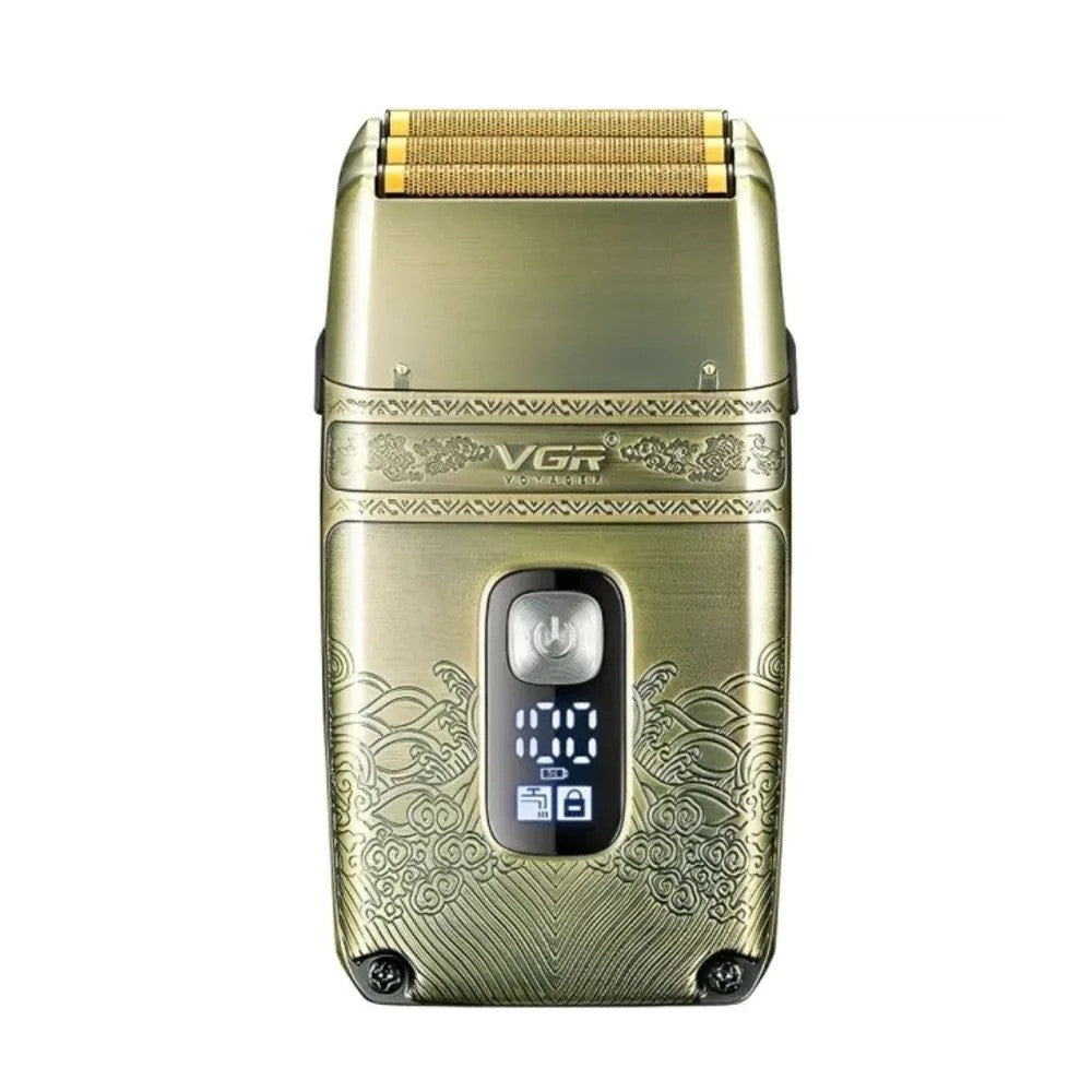 Afeitadora VGR V-335 USB Bivolt Dorado