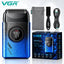 Afeitadora VGR V-377 USB Recargable Blue