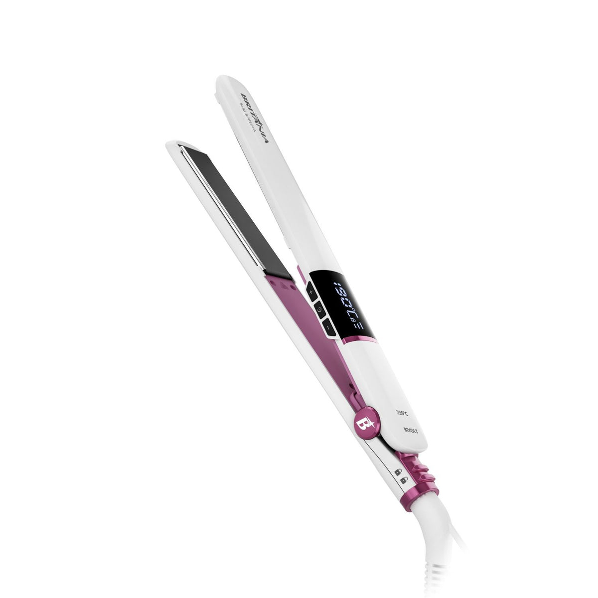 Alisador de Cabello Britania Bella BPRE01A Bivolt Blanco