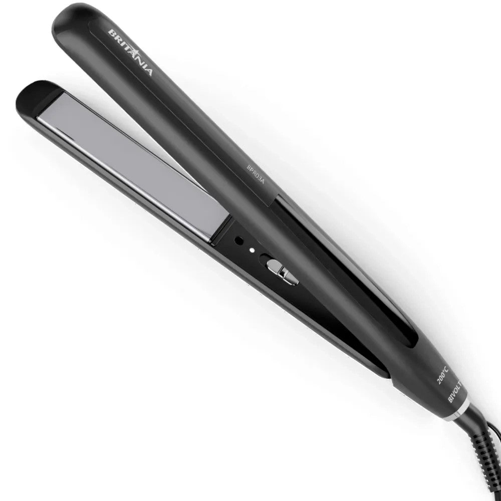 Alisador de Cabello Britania BPR03A Bivolt Negro
