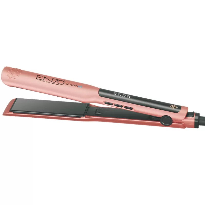 Alisador de Cabello Enzo EN-3005 Bivolt Rosa