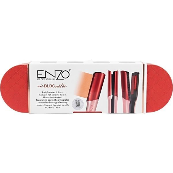 Alisador de Cabello Enzo EN-3133-4 220V Rojo