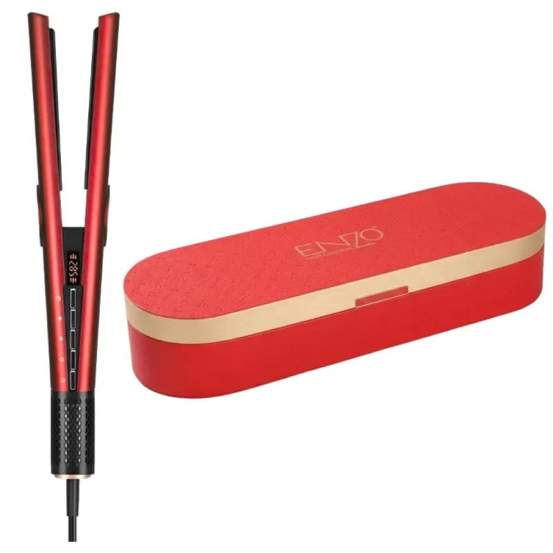 Alisador de Cabello Enzo EN-3315-3 220V Red