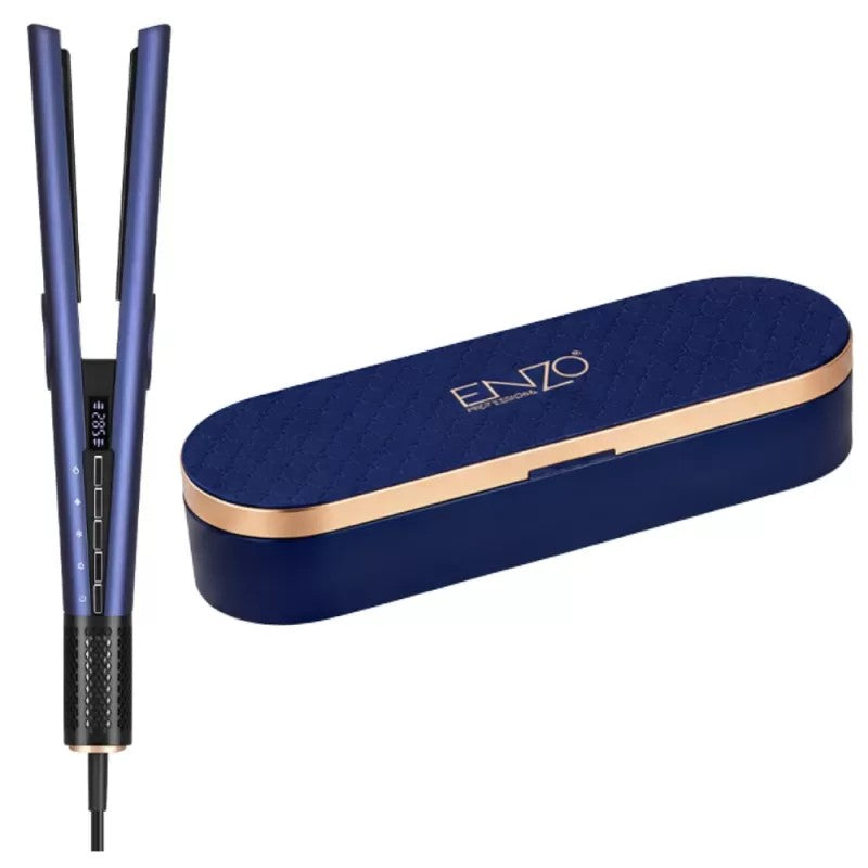 Alisador de Cabello Enzo EN-3315-5 220V Blue
