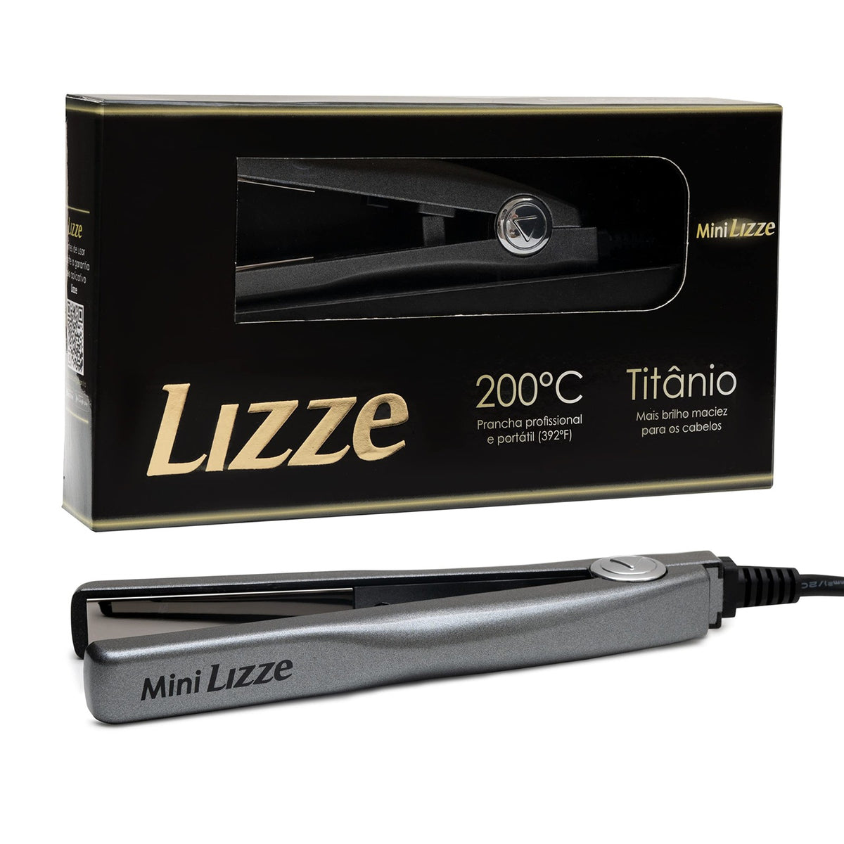Alisador de Cabello Lizze Mini Bivolt Único