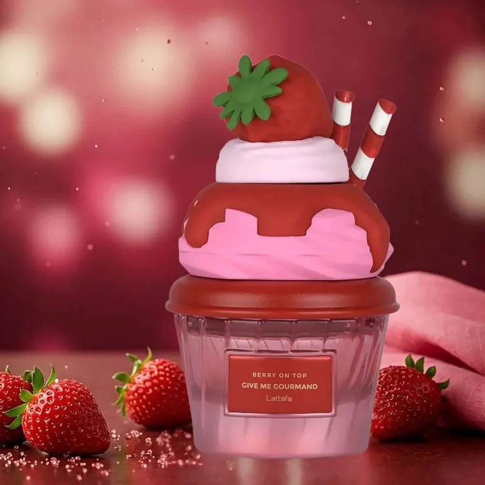 Perfume Lattafa Give Me Gourmand Berry On Top Femenino 75ML EDP