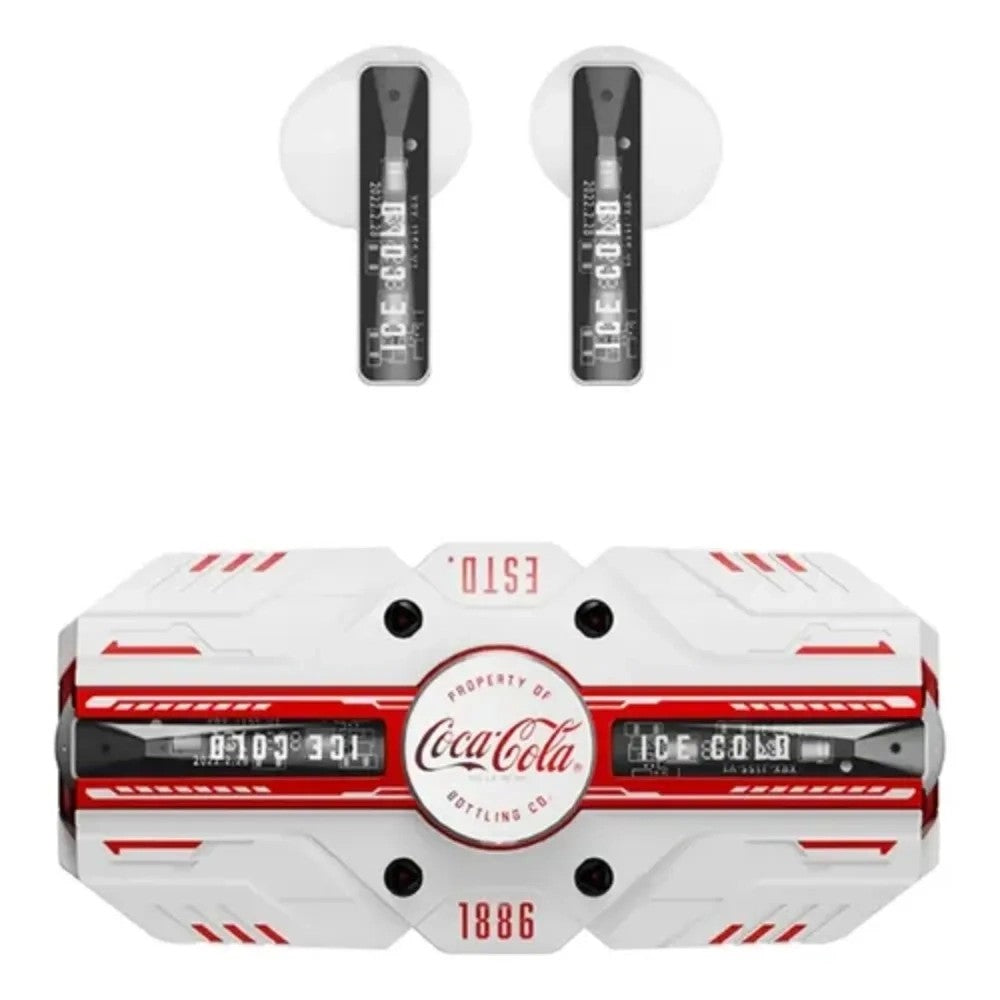 Auricular Coca-Cola T23 Ice Cold Bluetooth White