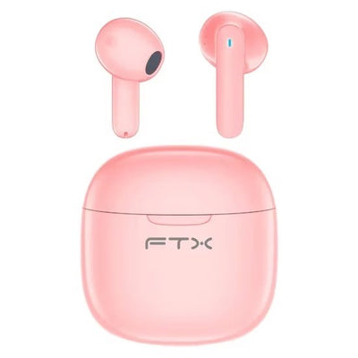 Auricular FTX E68 BT/MIC/ENC/TOUCH/IPX6 Rosa