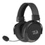 Auricular Gamer Redragon Arrow Pro H858 Carbon Inalámbrico Black