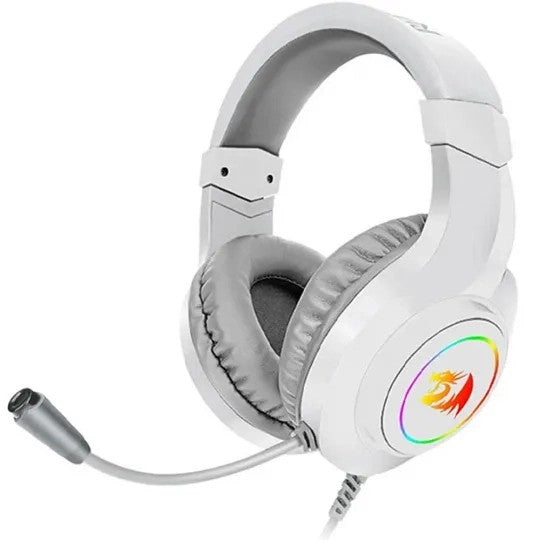 Auricular Gamer Redragon Hylas H260 RGB 3.5mm White
