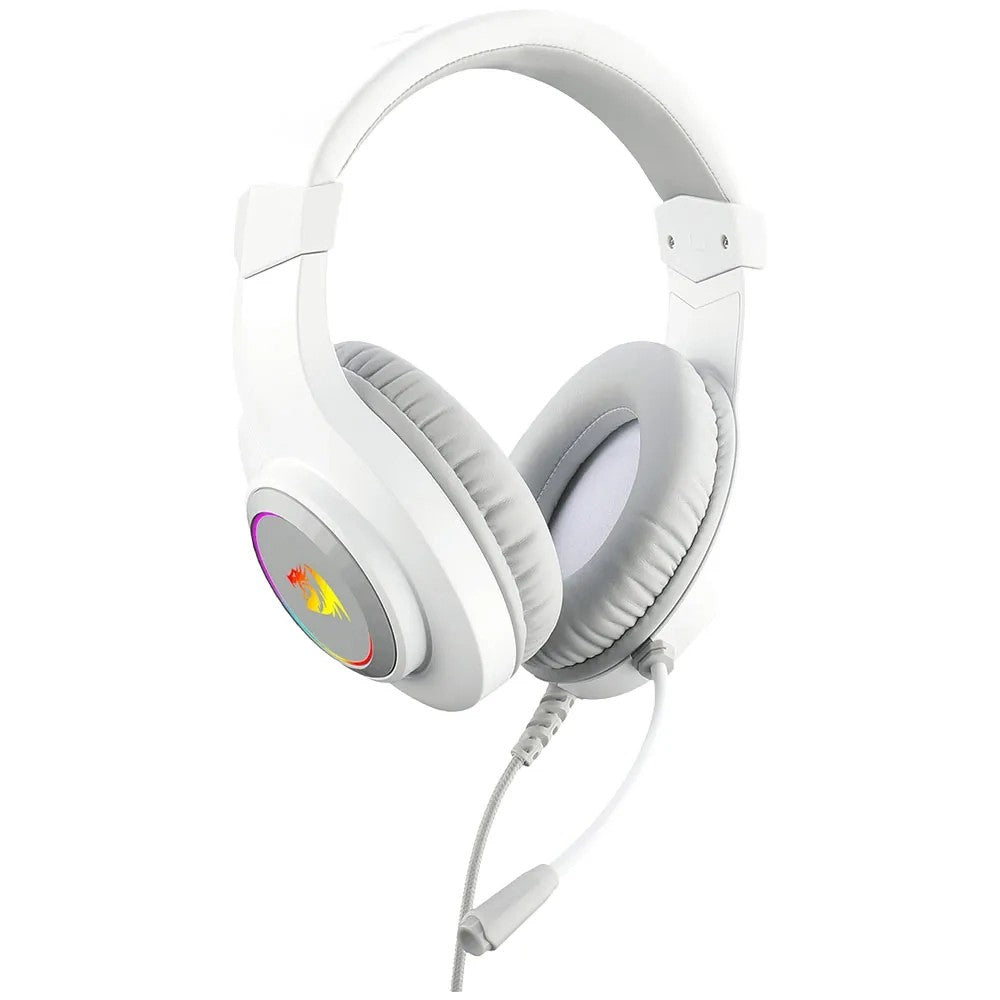 Auricular Gamer Redragon Hylas H260 RGB 3.5mm White