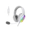 Auricular Gamer Redragon Pandora 2 H350 RGB USB con Adaptador Blanco