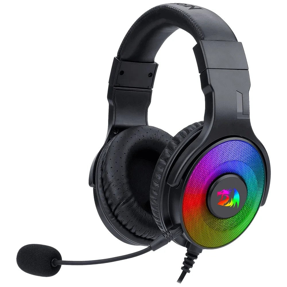 Auricular Gamer Redragon Pandora 2 H350 RGB USB con Adaptador Negro