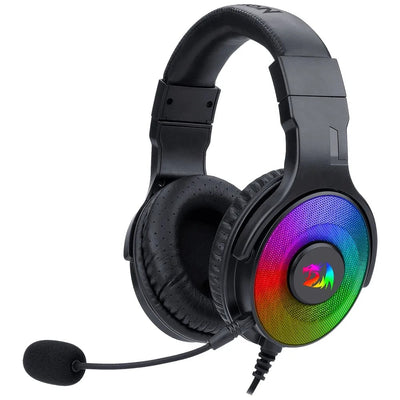 Auricular Gamer Redragon Pandora 2 H350 RGB USB con Adaptador Negro