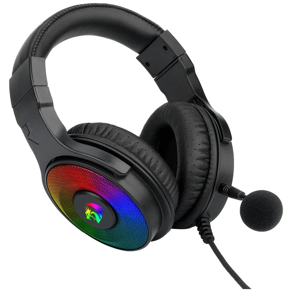 Auricular Gamer Redragon Pandora 2 H350 RGB USB con Adaptador Negro