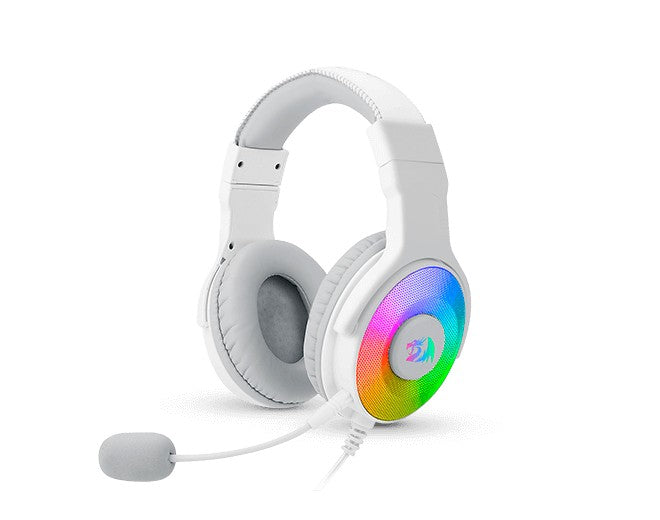 Auricular Gamer Redragon Pandora H350 RGB USB Blanco