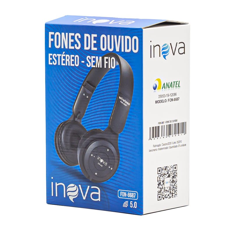 Auricular Headset Inova FON - 8687 - XMarket