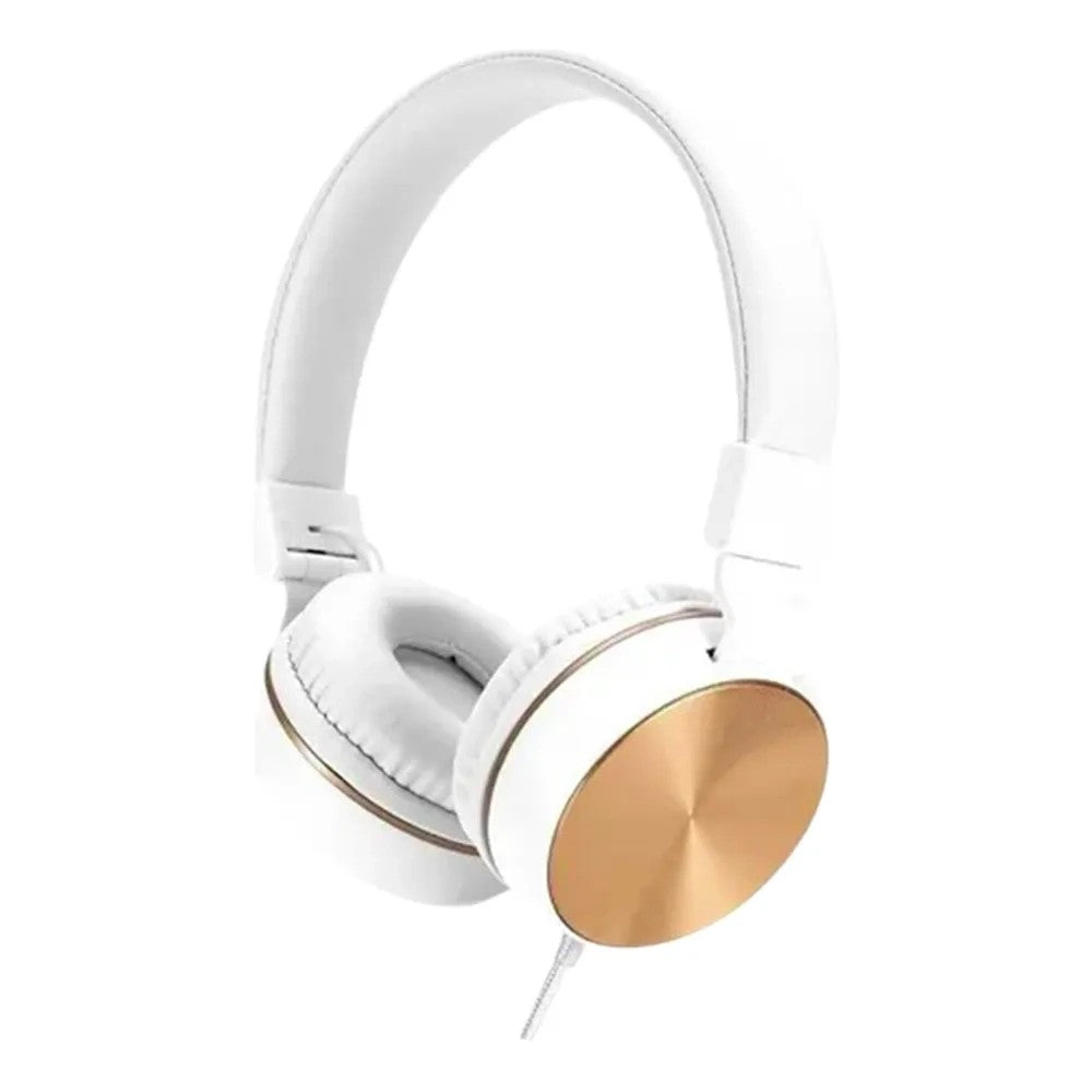 Auricular HP DHH-1206 3.5mm White/Gold