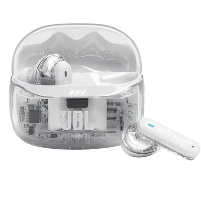 Auricular JBL Bluetooth Tune Beam 2 Ghost White