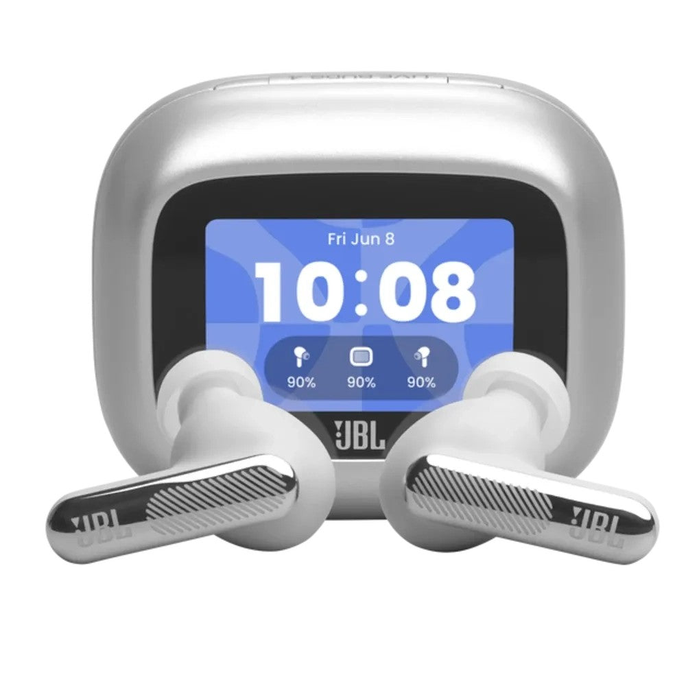 Auricular JBL Live Beam 4 Bluetooth IP55 Plateado