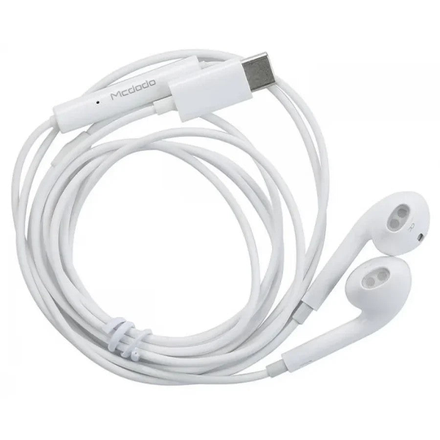 Auricular Mcdodo HP-6070 USB-C White