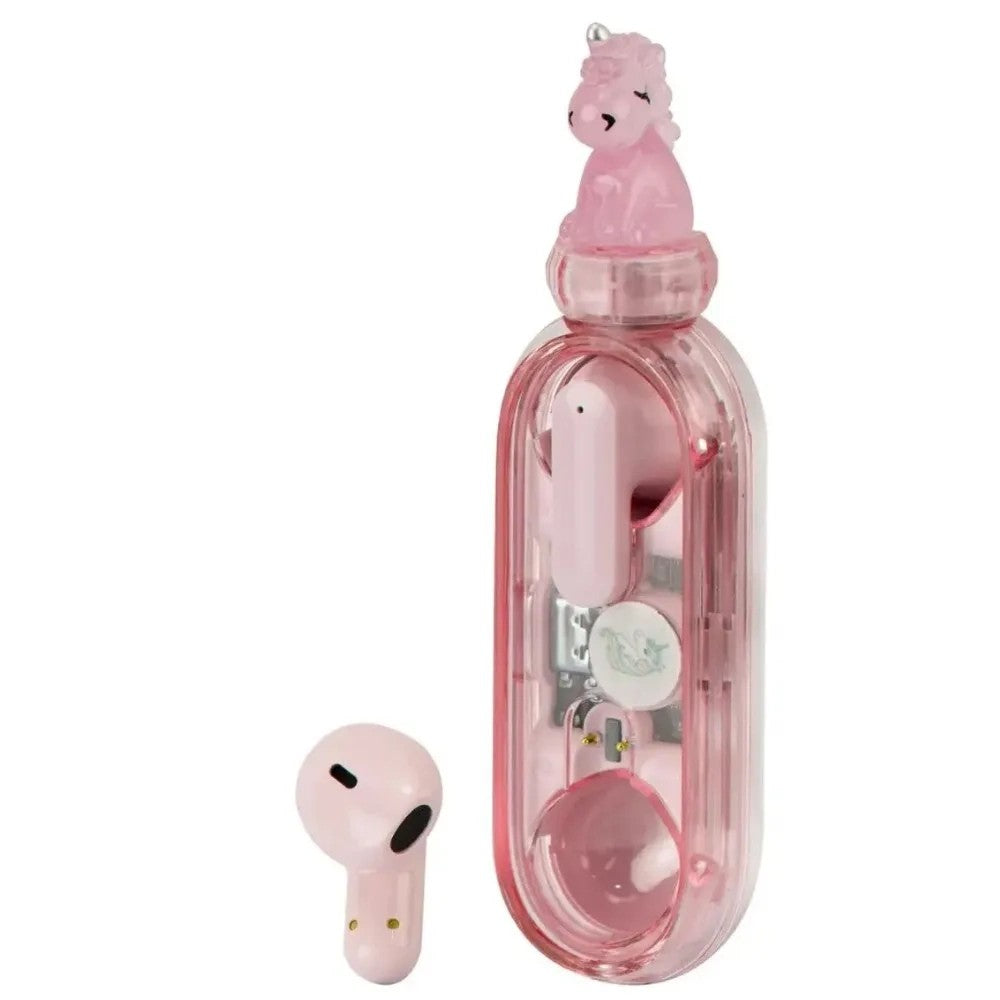 Auricular Satellite AE-T61 Creative Cartoon Bluetooth Pink