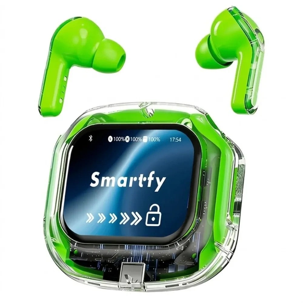 Auricular Smartfy FS20 Bluetooth con Pantalla Táctil Verde