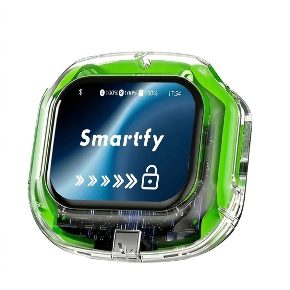 Auricular Smartfy FS20 Bluetooth con Pantalla Táctil Verde