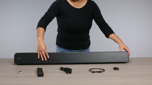 Barra de Sonido Sony HT-S100F 120W Black