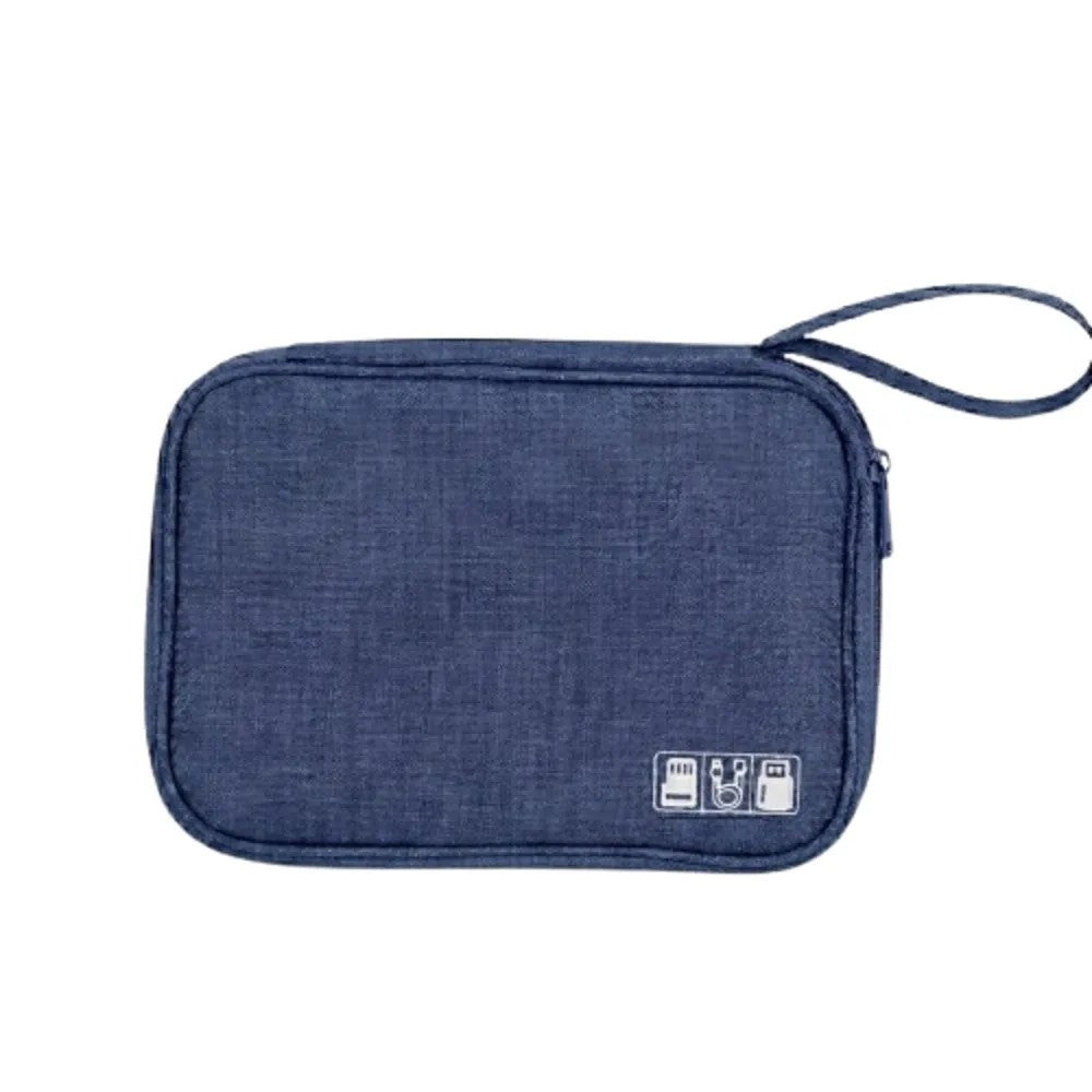 Bolsa Organizadora de Cables ZIX MZ-479 Azul