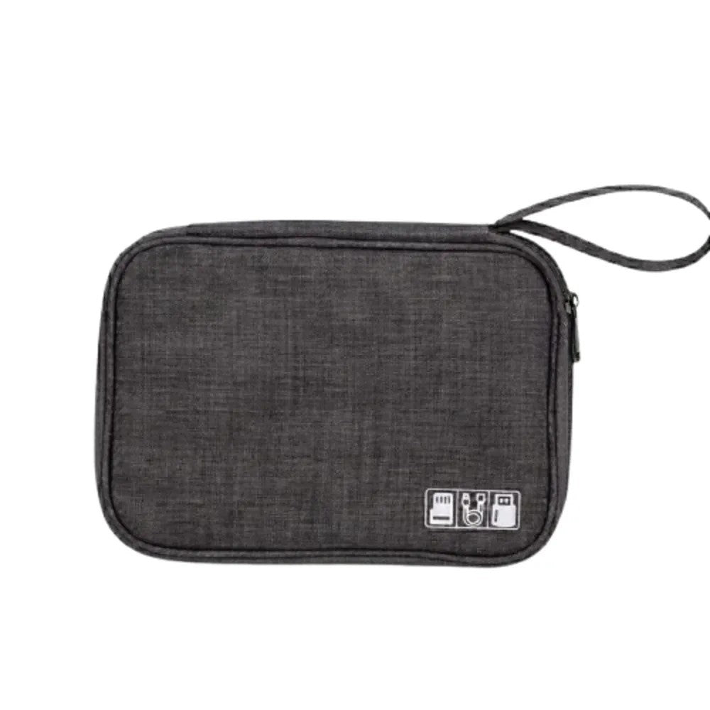 Bolsa Organizadora de Cables ZIX MZ-479 Gris