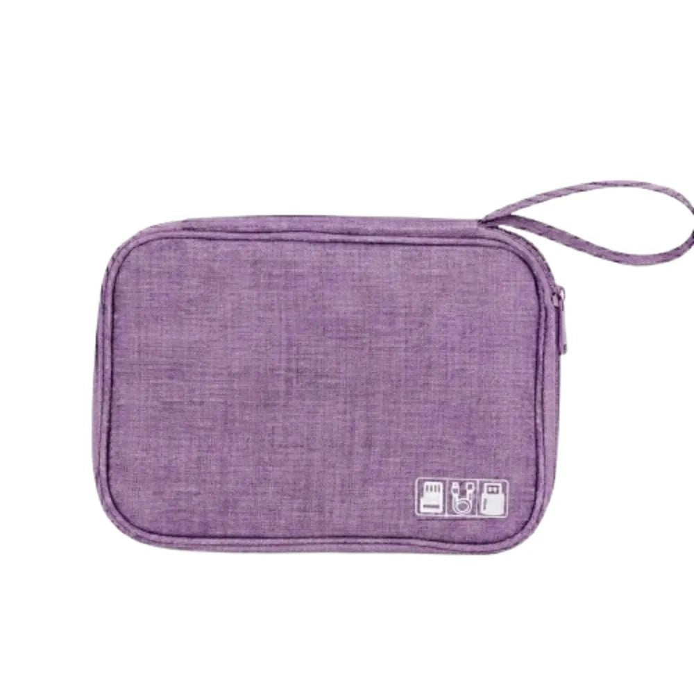 Bolsa Organizadora de Cables ZIX MZ-479 Lila