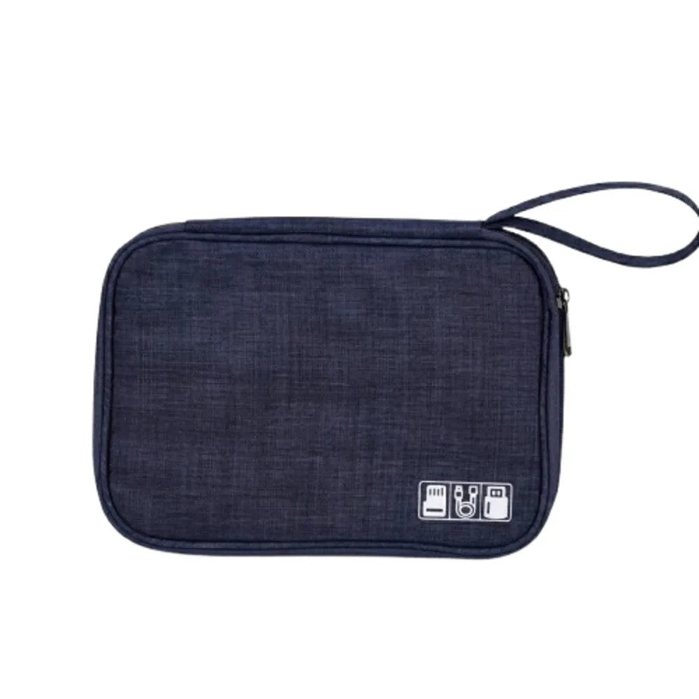 Bolsa Organizadora de Cables ZIX MZ-479 Navy