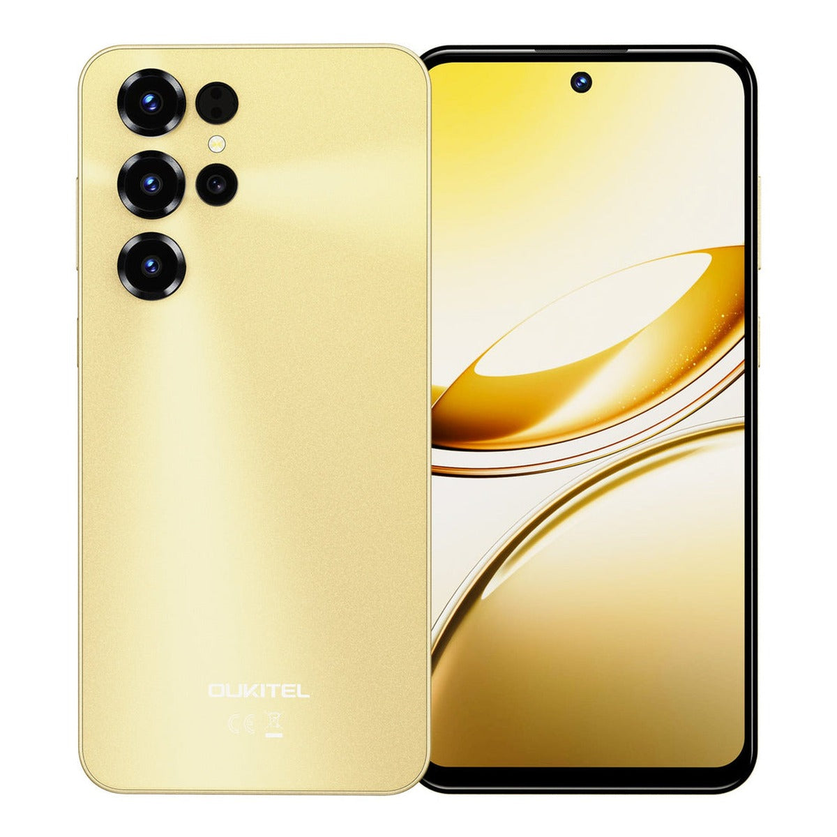 Celular Oukitel C68 7.2" NFC Dorado | XMarket Paraguay