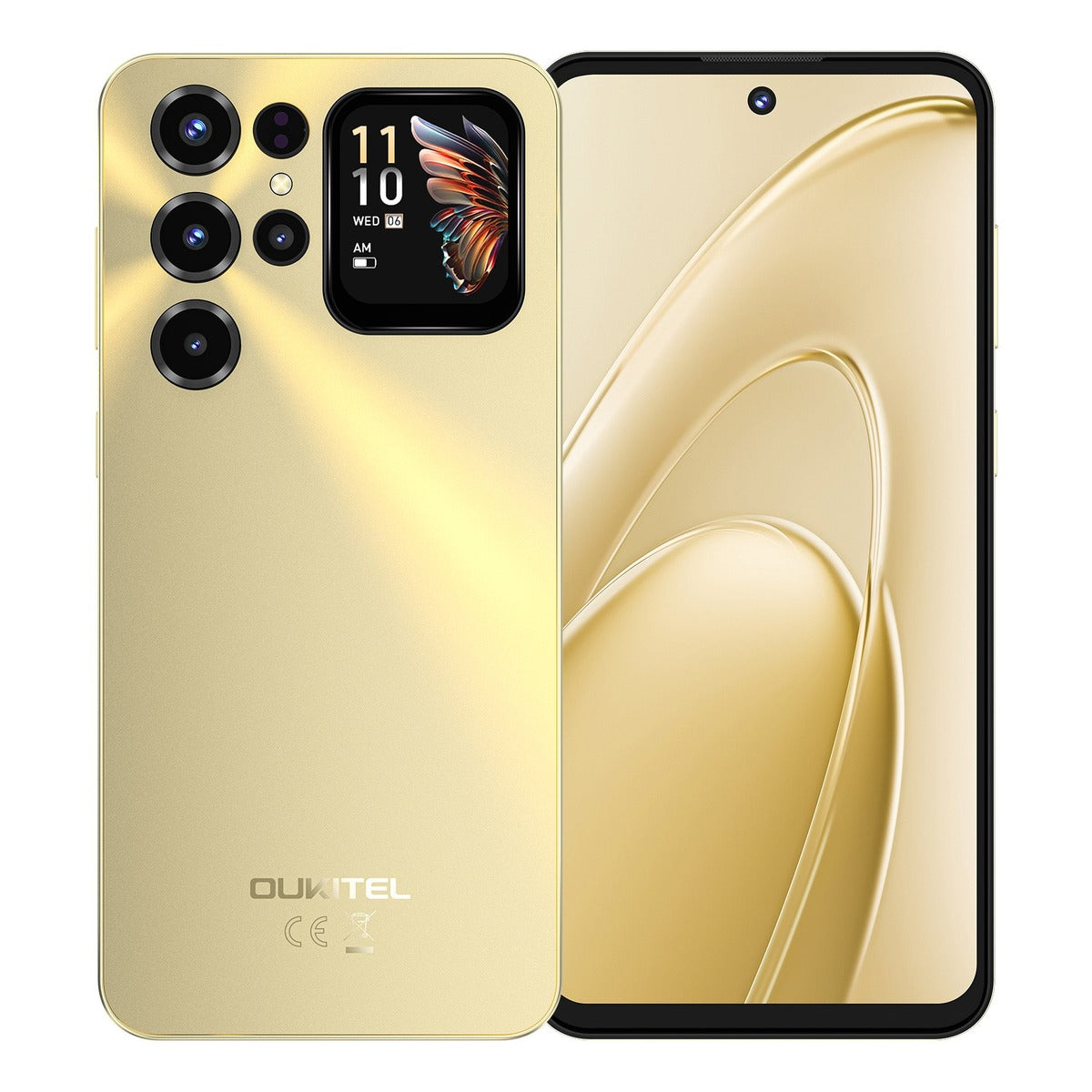 Celular Oukitel C68 Plus 7.2" NFC Dorado | XMarket Paraguay