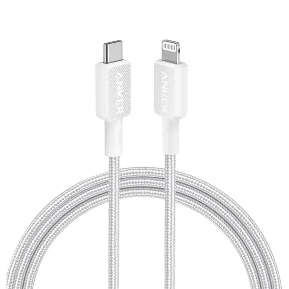 Cable Anker A81B6 USB-C a Lightning 2M Blanco