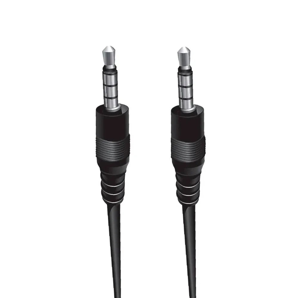 Cable Auxiliar Argom ARG-CB-0035 3.5mm Negro